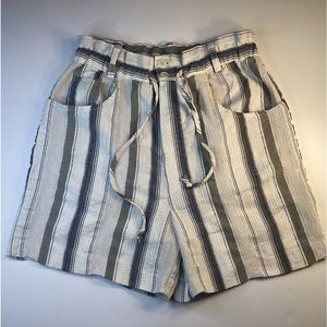 Rev-up shorts striped drawstring vintage